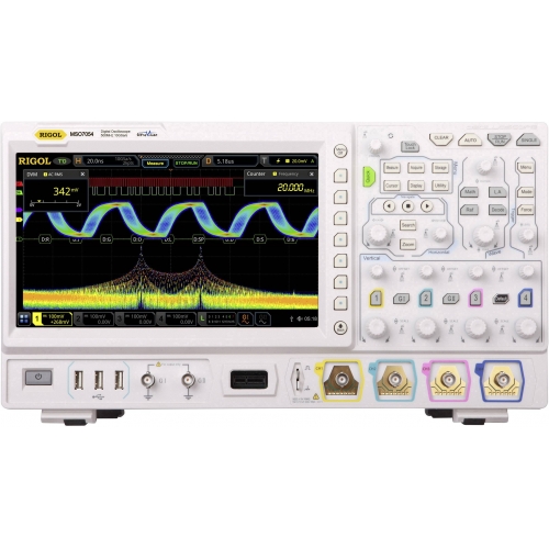 Digitálny osciloskop 500 MHz, funkcie multimetra